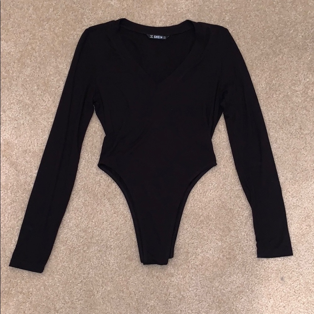 Shein black bodysuit